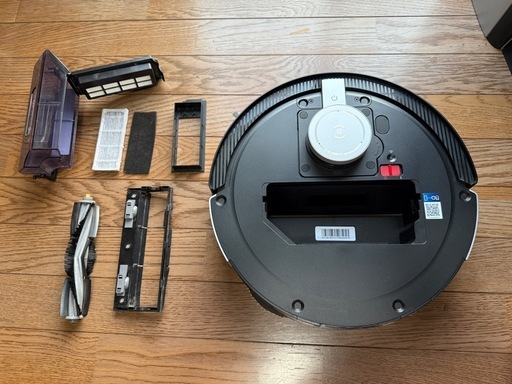 ECOVACS DEEBOT X1 OMNI ロボット予備のアタッチメント多数