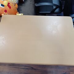 キャスター付き　デスク　ナチュラル　テーブル　サイズ（約）幅90×奥60×高70　　■近隣配送無料 買取GO‼　栄和店の画像