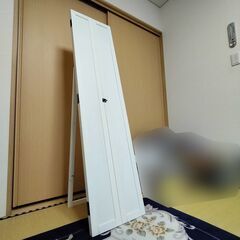 スタンドミラー 3面 全身の画像