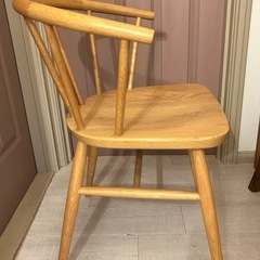 無印良品　椅子　チェアの画像