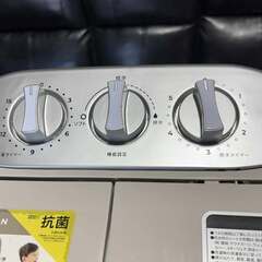 小型 二槽式 洗濯機 軽量 ウォッシュマン ホワイト TOM-05W 分け洗い 省エネ 下着 赤ちゃん肌着 靴下 洗濯・脱水 2024年製 Used/美品の画像