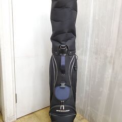 DUNLOP ダンロップ キャディバッグ ゴルフバッグ ブラック 5分割 8.5型 47インチ対応 重量2.9kg GGC-2914◆買取帝国 朝霞店の画像
