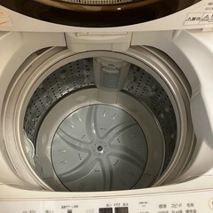 TOSHIBA 東芝 ZABOON 6kg 2017年製 洗濯機の画像