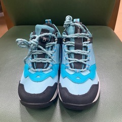 アイスピーク（ICEPEAK） ジュニア トレッキングシューズ ブルー　23㌢の画像