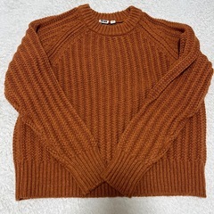 UNIQLO Uキッズ　ローゲージクルーネックセーター 150cmの画像