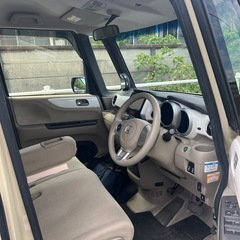9 月限定 7 万円お値下げ 名古屋市から乗って帰れます。ツートンHonda Nbox 末期型 上位グレード 修復歴なし 美車の画像