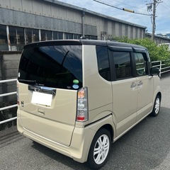 9 月限定 7 万円お値下げ 名古屋市から乗って帰れます。ツートンHonda Nbox 末期型 上位グレード 修復歴なし 美車の画像