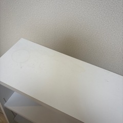 ディノス　本棚　白の画像