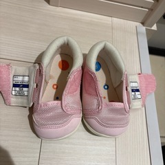 美品　ミズノ　プレモアベイビー　12 シューズ　靴　キッズの画像