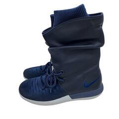 186000 新品未使用 NIKE ナイキ ウィメンズ ローシ 2 ハイ フライニット 861708-400  22.5 ネイビー [0000000001268]の画像