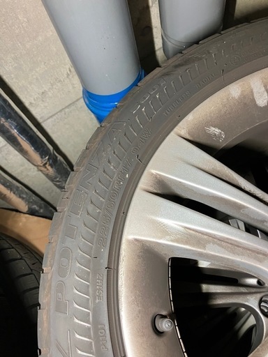  F30 純正ホイール17インチタイヤセット