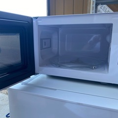 【3点セット】電子レンジ＋冷蔵庫＋洗濯機 家電一式の画像