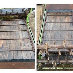 スター マニアスプレッダーTMS1160/AMN1840 積載量1100キロ 堆肥 散布機 対応馬力 15〜35馬力 中古 引き取り限定の画像