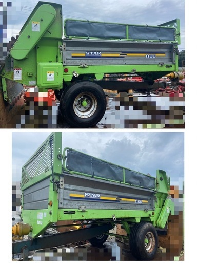 スター マニアスプレッダーTMS1160/AMN1840 積載量1100キロ 堆肥 散布