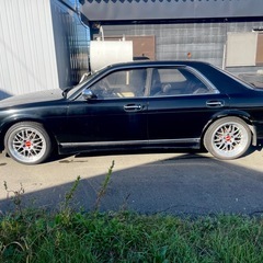 セドリック　V20Eグランツー　車高調　平成7年の画像