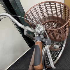 ★新古車！極美品！サカモトテクノ 中古自転車ミスティライト オートライト24インチ　ママチャリ　防犯登録ok　の画像