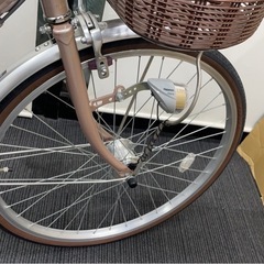 ★新古車！極美品！サカモトテクノ 中古自転車ミスティライト オートライト24インチ　ママチャリ　防犯登録ok　の画像