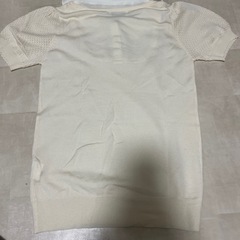薄いセーター半袖　1回着用品　Mサイズの画像