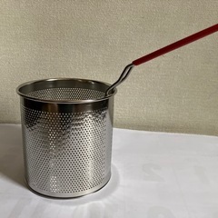 ステンレス製1人用揚げ片手鍋の画像