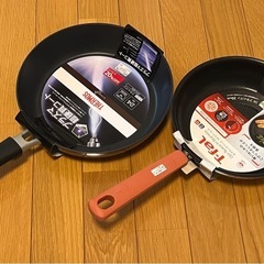【早い者勝ち】フライパン5点セット 〜24cmの画像