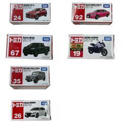 186001 新品未使用 タカラトミー トミカ 箱入り 新品未開封品多数 10点 まとめ売り クラウン アリア ハイラックス トヨタ マツダ カロビー ホンダ スズキ 日産 [0000000001275]の画像