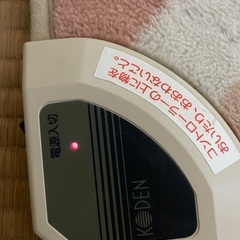 1人用電気カーペットの画像