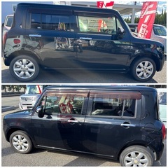 🉐H24スズキアルトラパン2WD車検2年付 96,900km ナビ バックカメラ シートヒーターの画像