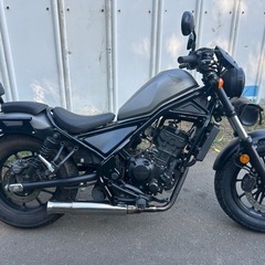 【動画あり】レブル250 MC49 前タイヤ新品整備多数社外マフラー　低走行車　アメリカンの画像