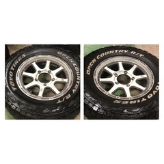 トーヨー OPEN COUNTRY R/T 235 70 R16 & MLJ エクストリーム-J　4本セットの画像
