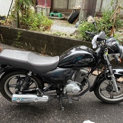 CBF125Tに合うマフラーか現品溶接希望です！