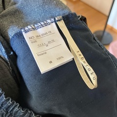 デニムキュロットの画像