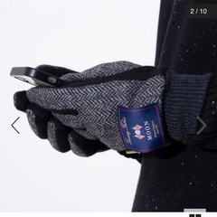 GLOSTER グロスターMOON タッチパネルコンビグローブ 手袋の画像