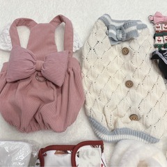 【未使用あり】小型犬用 服 スタイ 器 等の画像