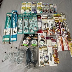 カゴ釣り　船釣り用品　まとめての画像