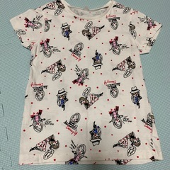 120サイズ　女の子用の服　半袖の画像
