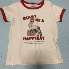 120サイズ　女の子用の服　半袖の画像