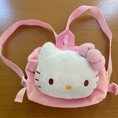 【サンリオ製】ハローキティ フリースリュック キャンディキャビネ...