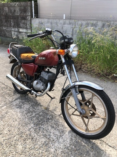 スズキ　GN50  書類付レストアベース車