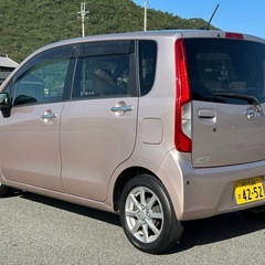 ☆車検付き、即乗可☆平成25年式 LA100S型 後期モデル ムーブ X  SAスマートアシスト（ 衝突回避支援システム）付き☆禁煙車☆☆オートエアコン☆スマートキー&プッシュスタート☆エコアイドル☆純正14インチアAW 【車両交換や下取りも応談】の画像
