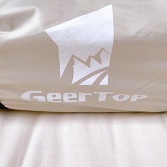 GEERTOP テント 4-6人用 キャンプテント グリーン 大型 防災 防水 アウトドア ギアトップ 秋キャンプの画像