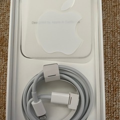 SIMピン iPhone Lightningケーブル　純正品 新品未使用の画像