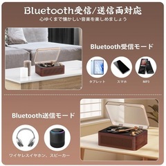 ☆新品1点のみ☆CDプレーヤー Bluetooth スピーカー内蔵 充電式 多役 ラジオ 防災の画像