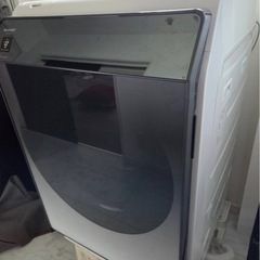 SHARPシャープドラム式洗濯乾燥機 ES-W114-SLの画像