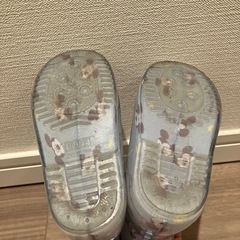 ミッキーマウス　子ども用長靴　15cmの画像