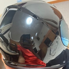 ＨＪＣ　ＣＳ－１５　ヘルメット　ブラック＋ミラーシールドの画像