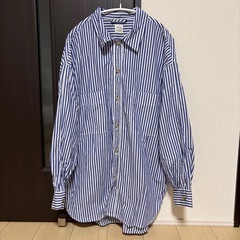 Ungrid ストライプルーズシャツの画像