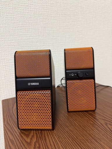 美品　YAMAHA ヤマハ パワードスピーカー NX-50 生産終了品 オレンジ