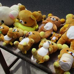 ☆ぬいぐるみ 24点セット リラックマ 初音ミク カピバラさん ポケモン 他◆バザーやフリマ出店などにもの画像