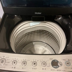 Haier 洗濯機 シルバー　URBAN CAFE SERIESの画像