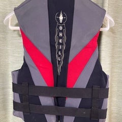 ONEILL オニール ライフジャケット　Sサイズ マリンスポーツ　グレー　ブラック　の画像